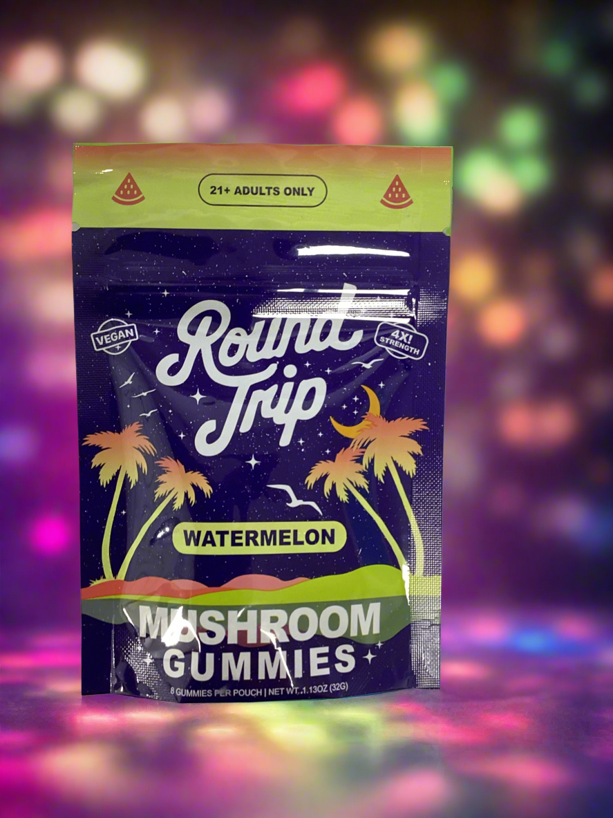 Round Trip Mushroom Gummies 4x