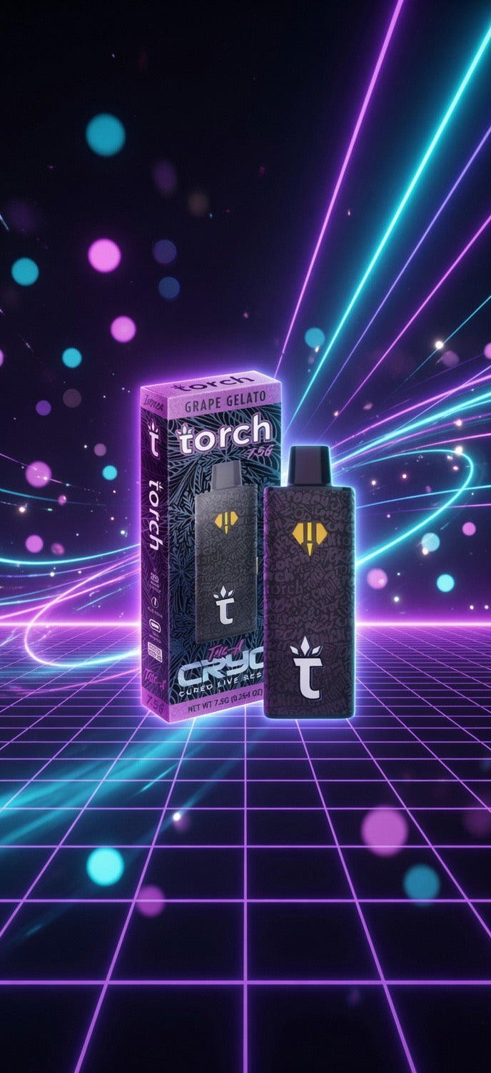 Torch THCa Cryo Cured Live Resin 7.5g Disposables