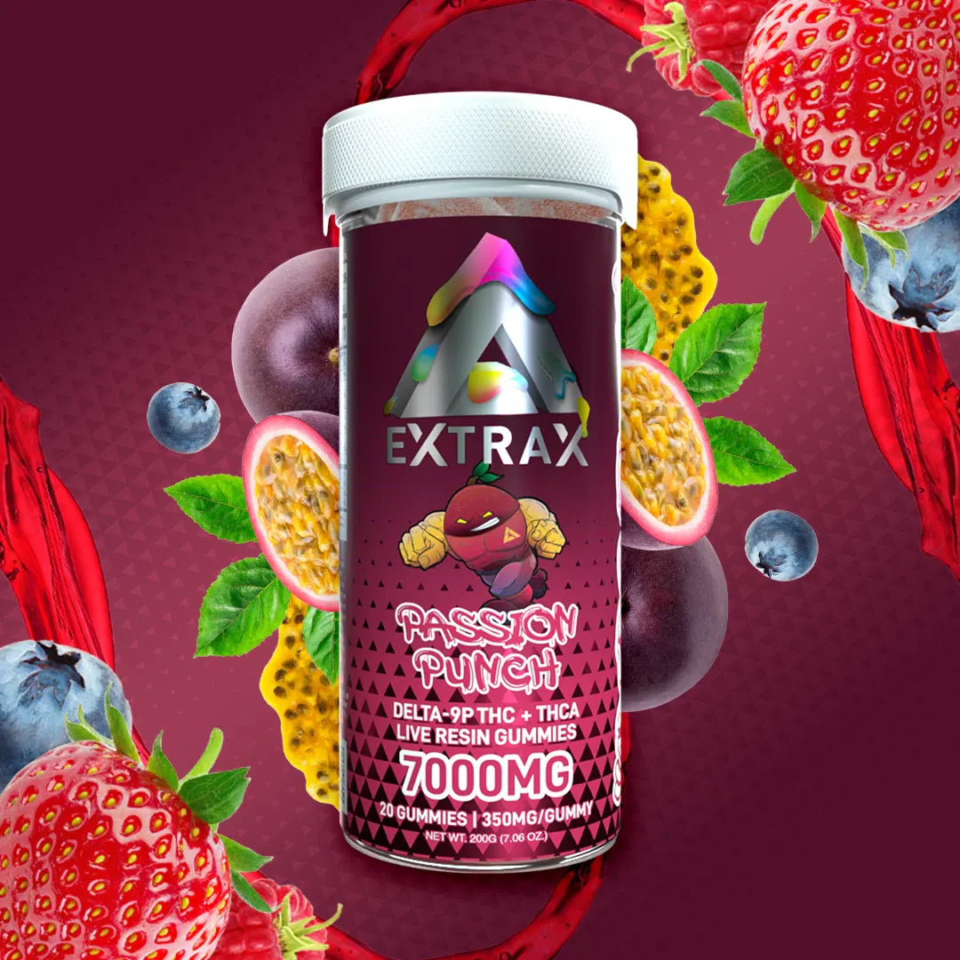 Delta Extrax THC-A 7000mg Gummies | Adios Blend - Delta Extrax - Sky High Montgomery cincinnati