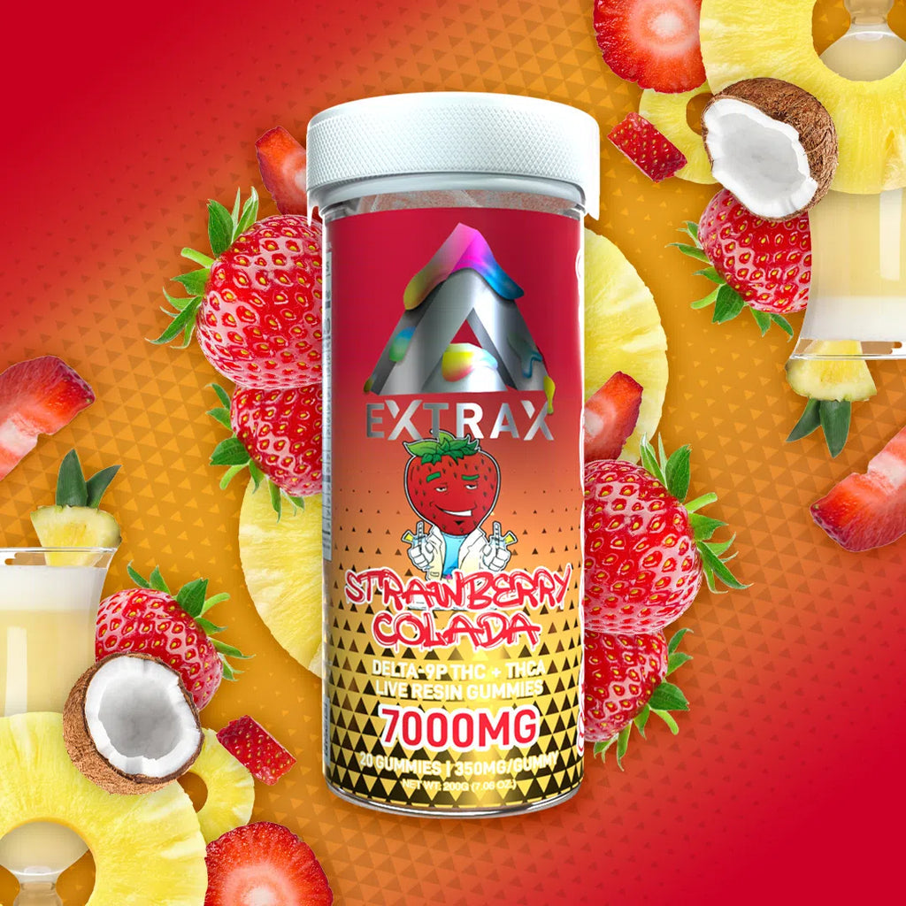 Delta Extrax THC-A 7000mg Gummies | Adios Blend - Delta Extrax - Sky High Montgomery cincinnati