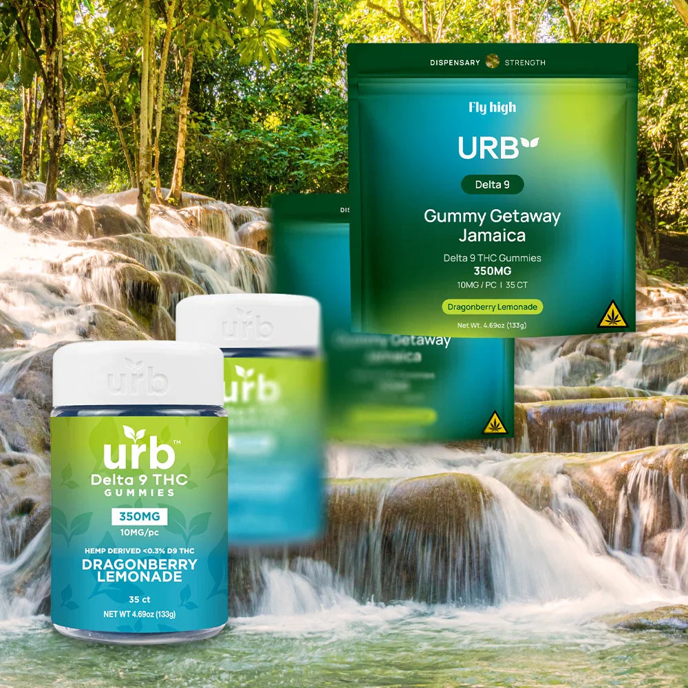 Urb - Gummy Getaway Jamaica - 350MG D9 35ct