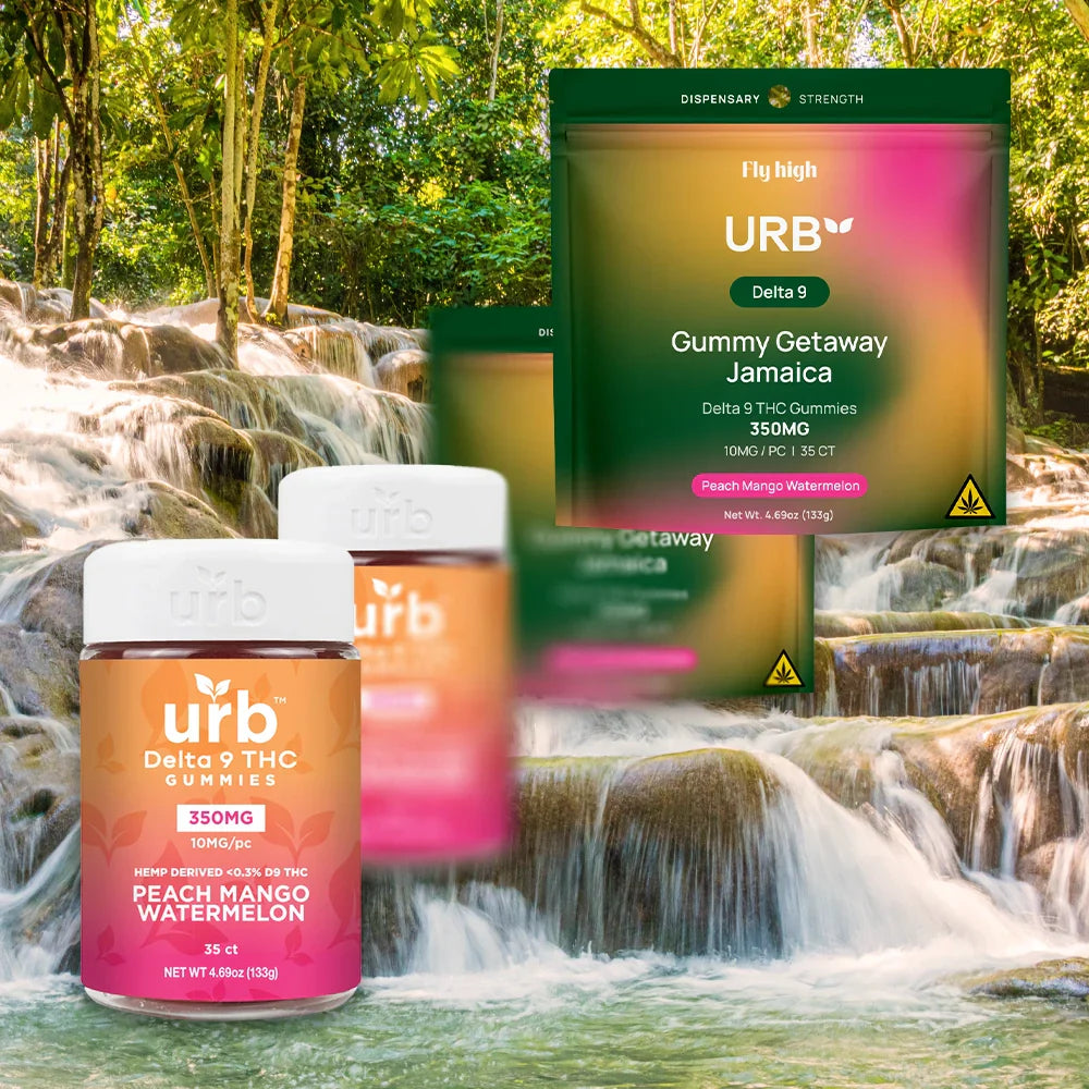 Urb - Gummy Getaway Jamaica - 350MG D9 35ct