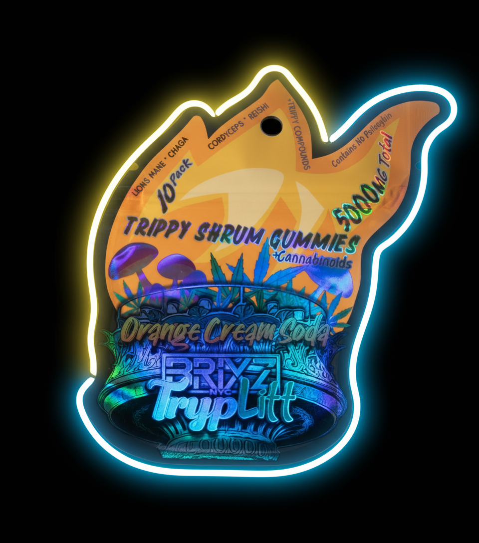 BRIXZ Tryp Litt Trippy Shrum Gummies - Brixz NYC - Sky High Montgomery cincinnati