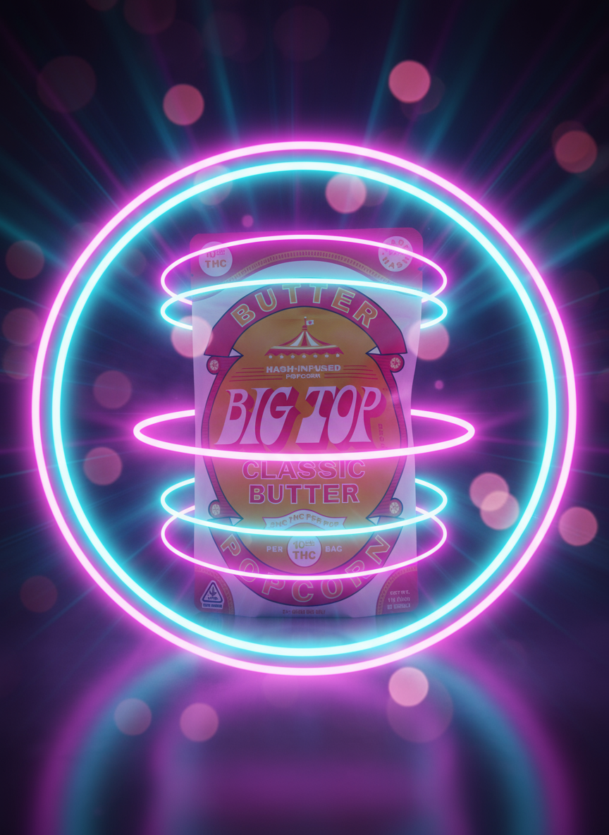 Big Top Hash-Infused Popcorn