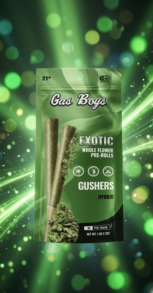 Gas Boys - Exotic Whole Flower Prerolls 1.5Gx2