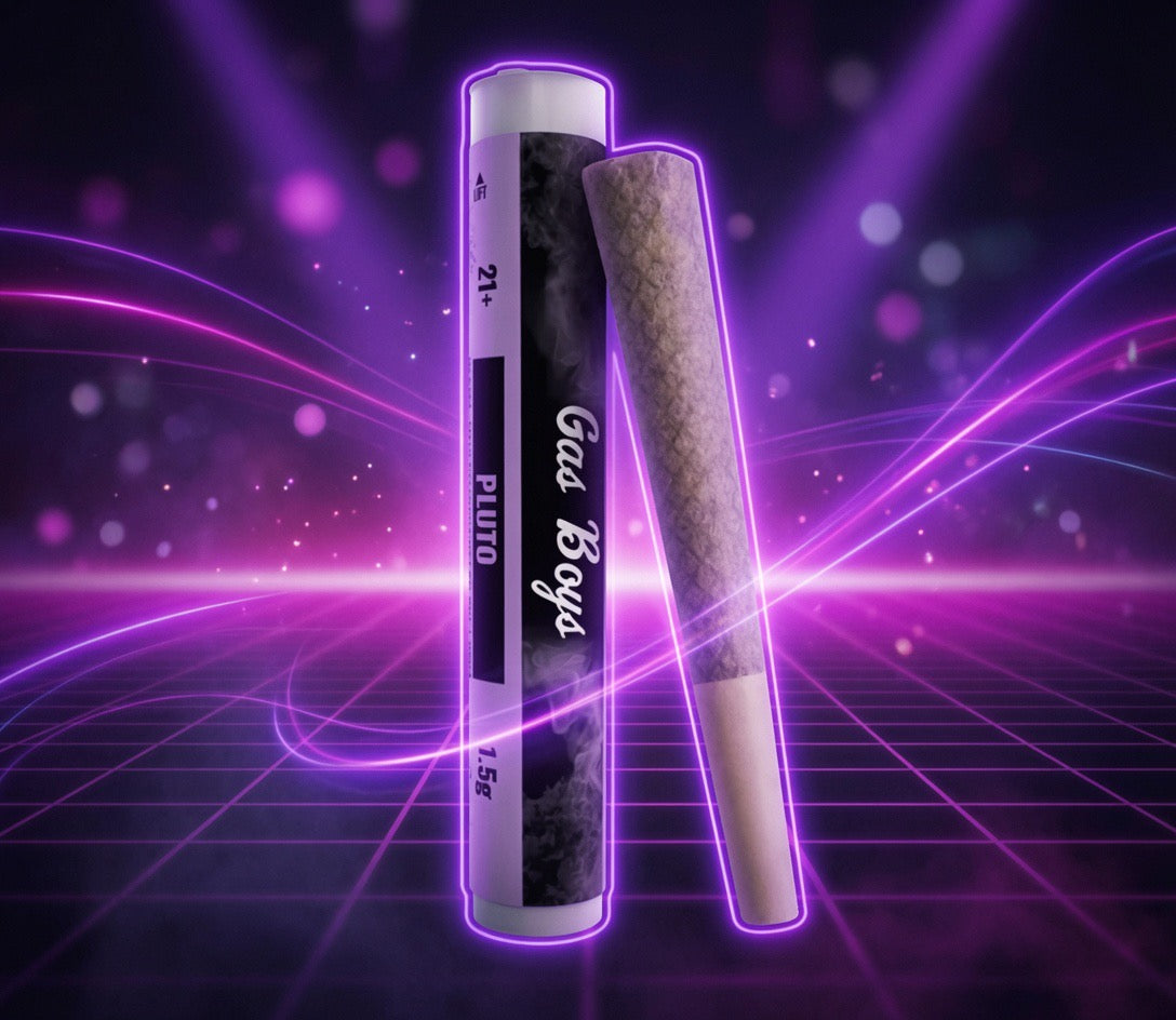 Gas Boys Ice Hash + Exotic Kief Infused Pre-Roll Single