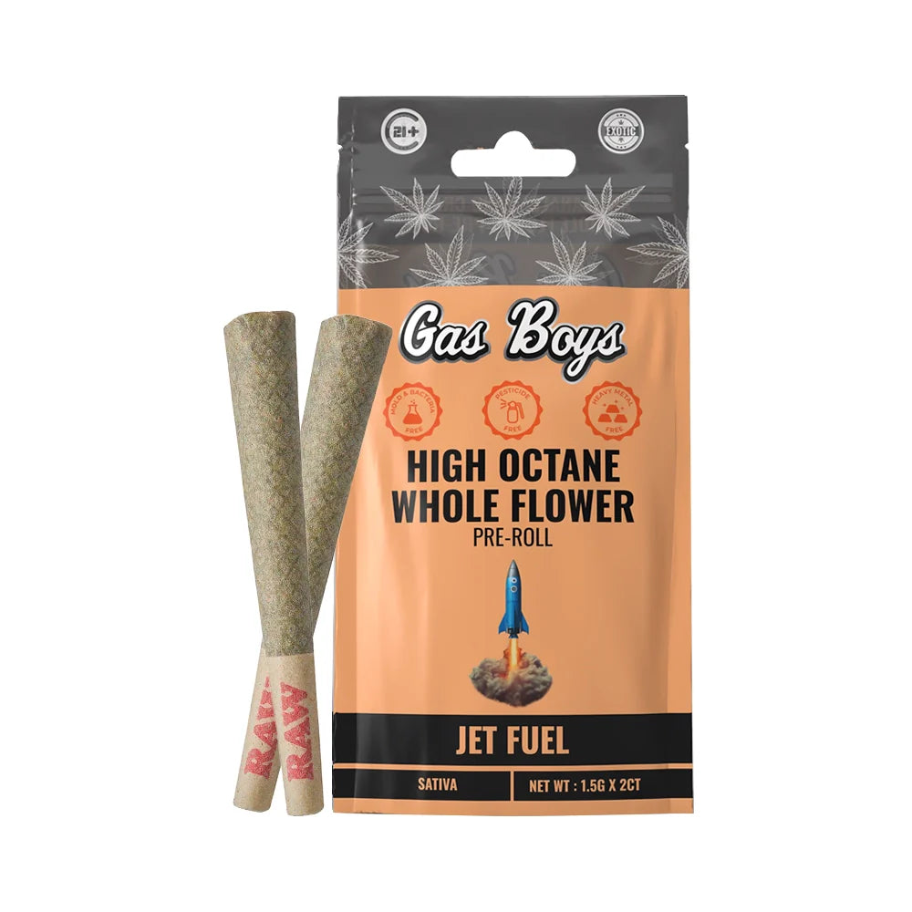 Gas Boys - Exotic Whole Flower Prerolls 1.5Gx2 - Gas Boys - Sky High Montgomery cincinnati