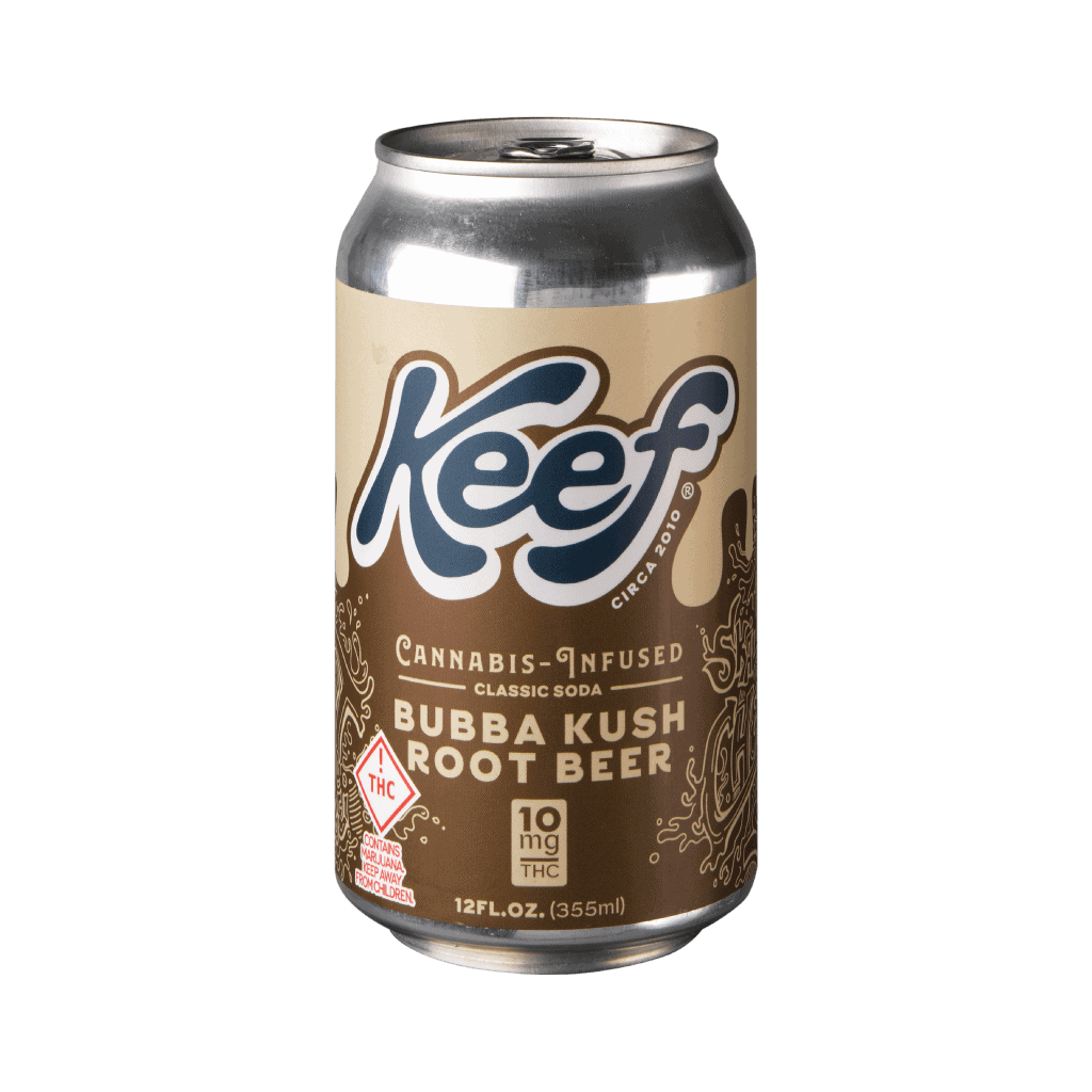 Keef Original Cannabis Infused Sodas (4 PK)
