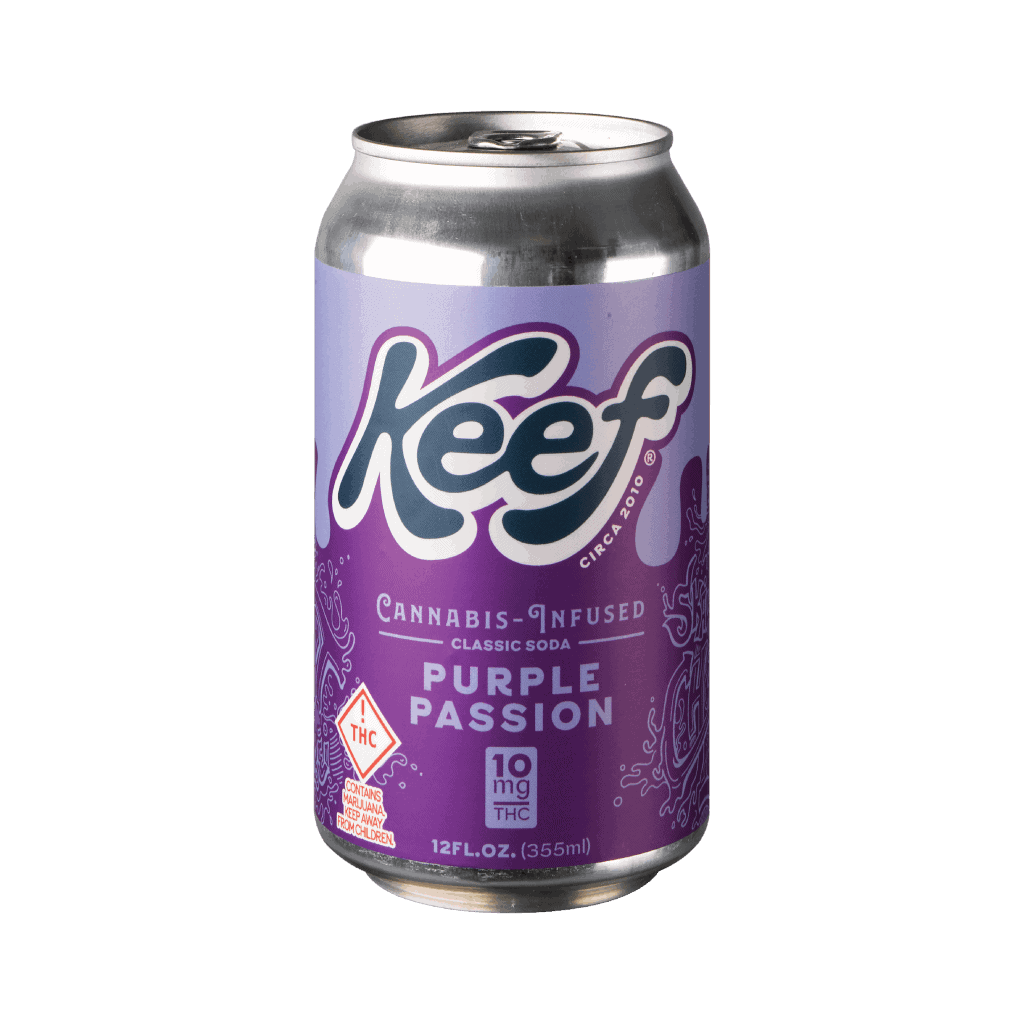 Keef Original Cannabis Infused Sodas (4 PK)