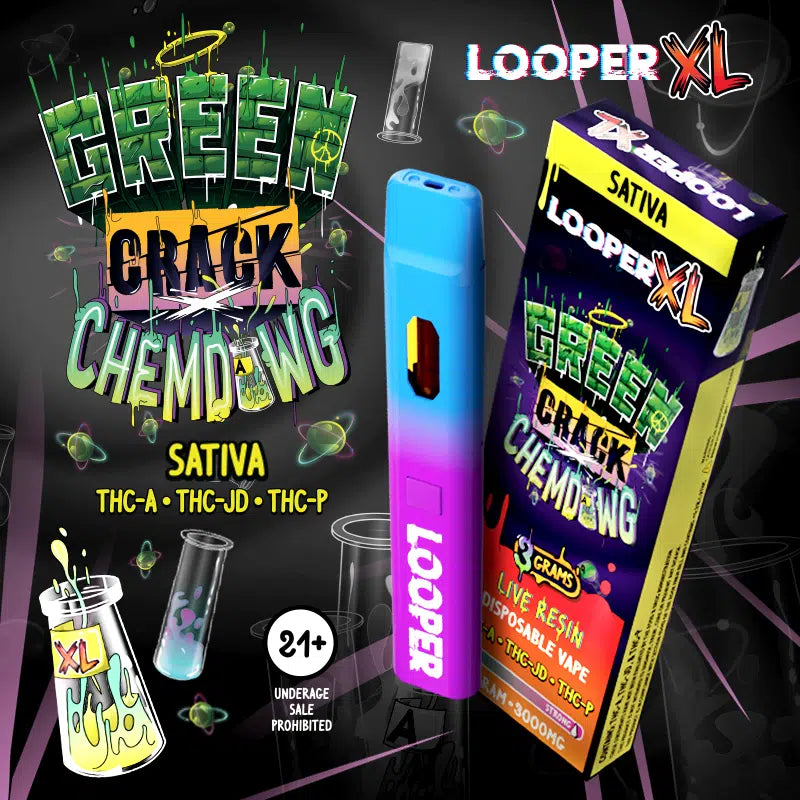 Looper XL Series Live Resin 3ML Disposables #hot - Looper - Sky High Montgomery cincinnati