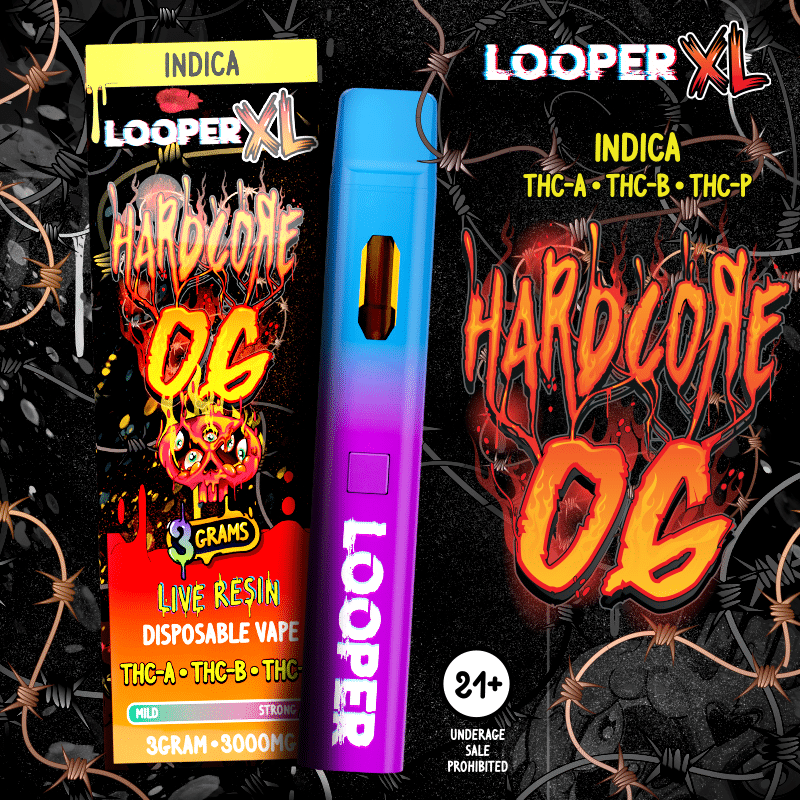 Looper XL Series Live Resin 3ML Disposables #hot - Looper - Sky High Montgomery cincinnati