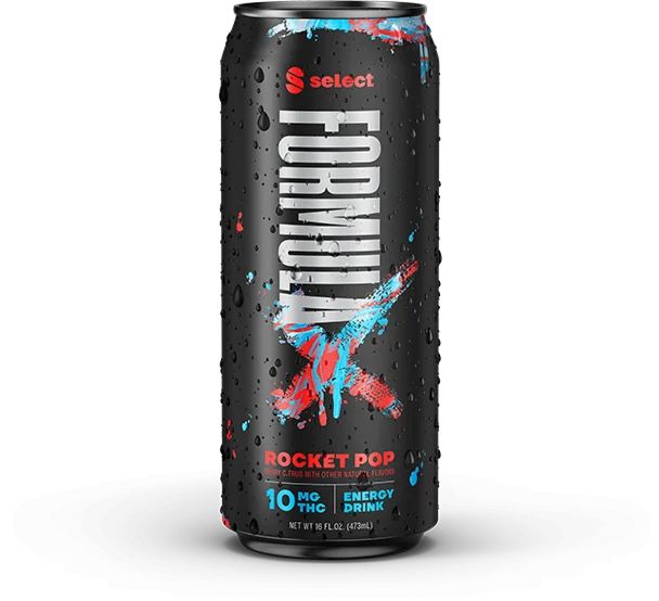 Select Formula X THC Energy Drinks