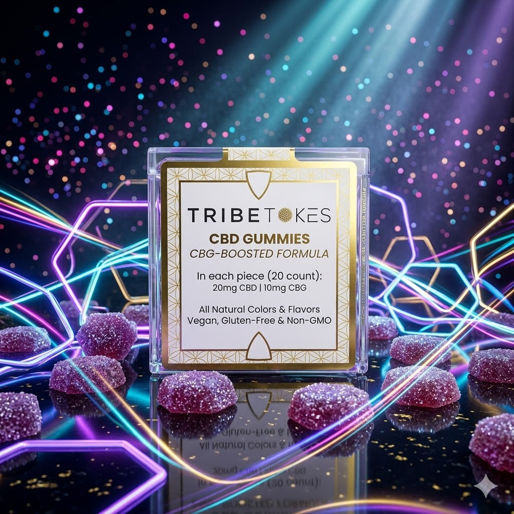 Tribe Tokes CBD/CBG Wellness Gummies - Tribe Tokes - Sky High Montgomery cincinnati