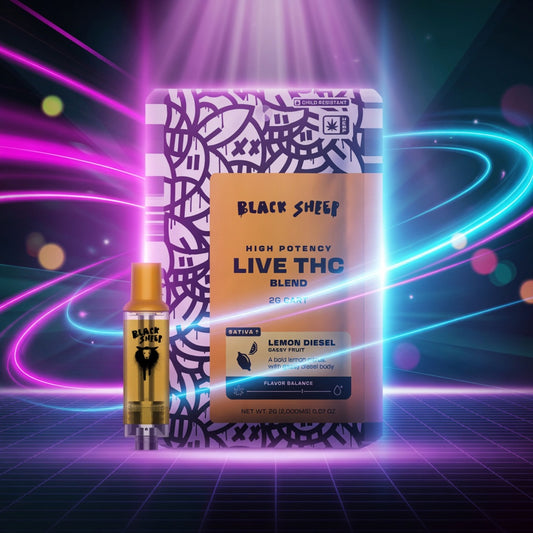 BKS Live THCA Cartridge - 2g - Lemon Diesel (Sativa)