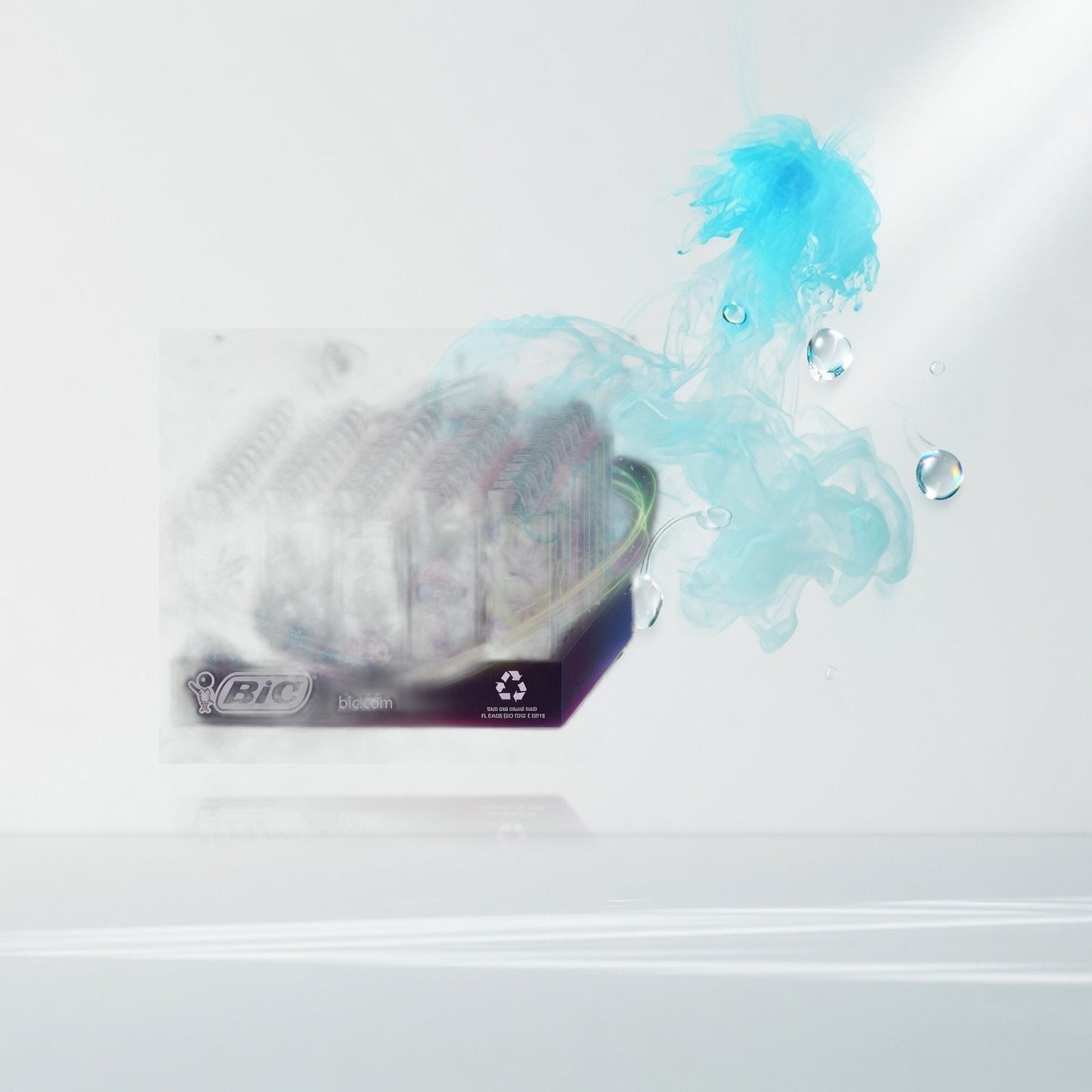 Bic Lighters — Elevate fountain