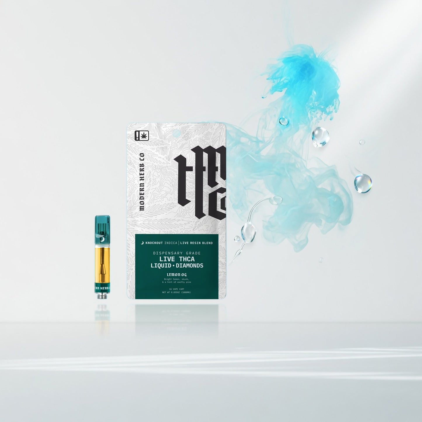 mhc-liquid-diamonds-lemon-og-indica-1g — Elevate fountain packshot