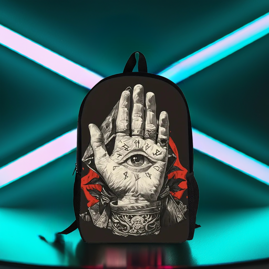 Retro Trippy Backpack - Elevate Montgomery - Sky High Montgomery cincinnati