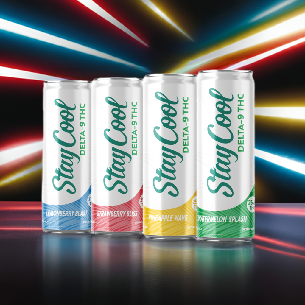 Stay Cool D9 THC 25MG Wellness Drink (Pick Up and Local Delivery Only) - Stay Cool - Sky High Montgomery cincinnati