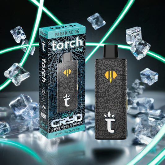 Torch THCa Cryo Cured Live Resin 7.5g Disposable - Torch - Sky High Montgomery cincinnati