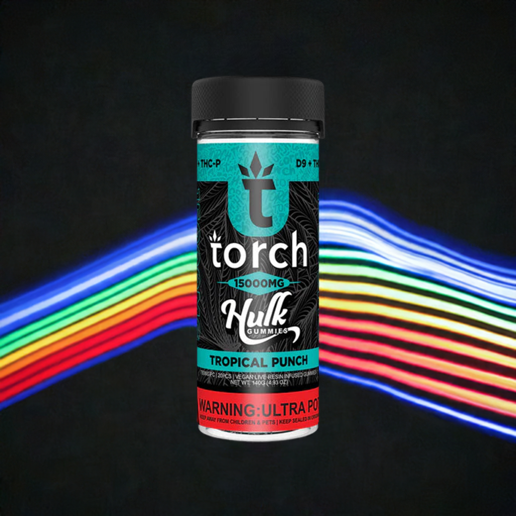 Torch Hulk Gummies - 15000MG - D9 THCp - Torch - Sky High Montgomery cincinnati