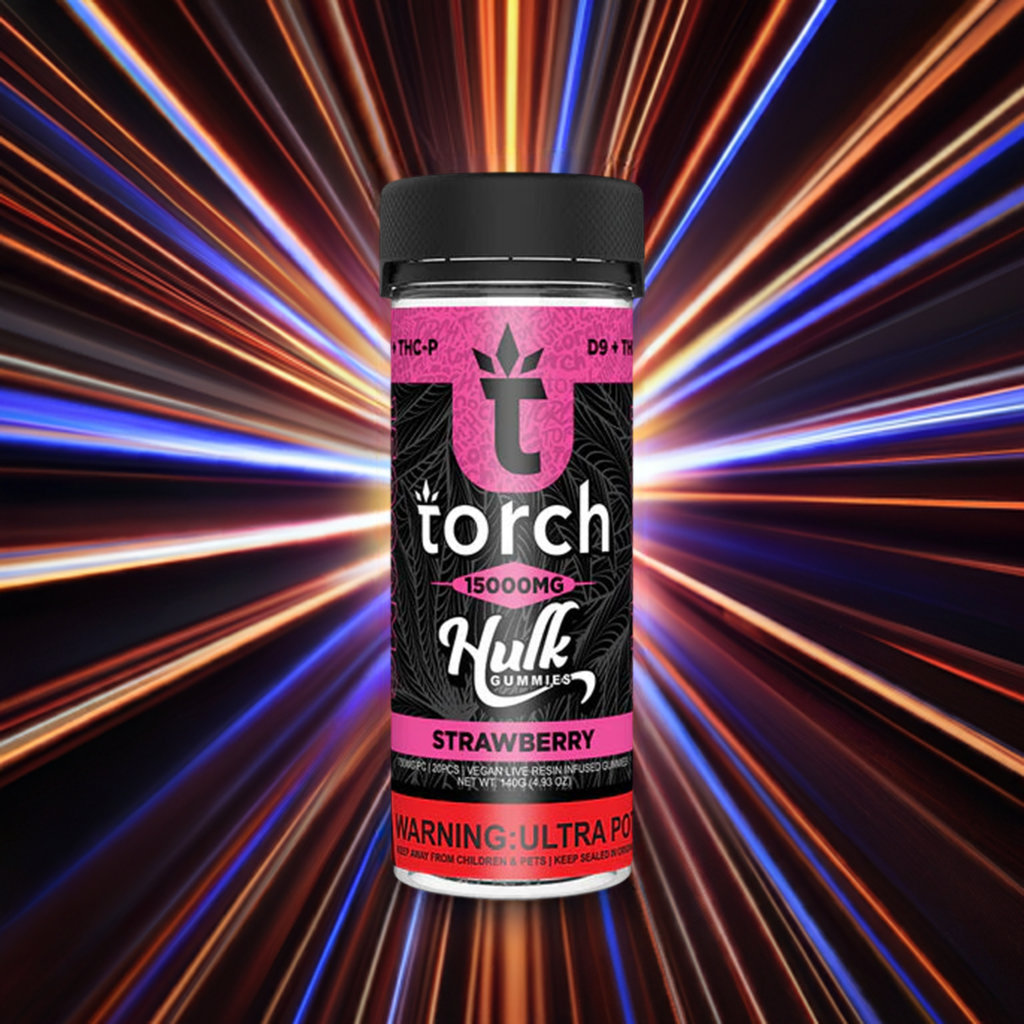 Torch Hulk Gummies - 15000MG - D9 THCp - Torch - Sky High Montgomery cincinnati