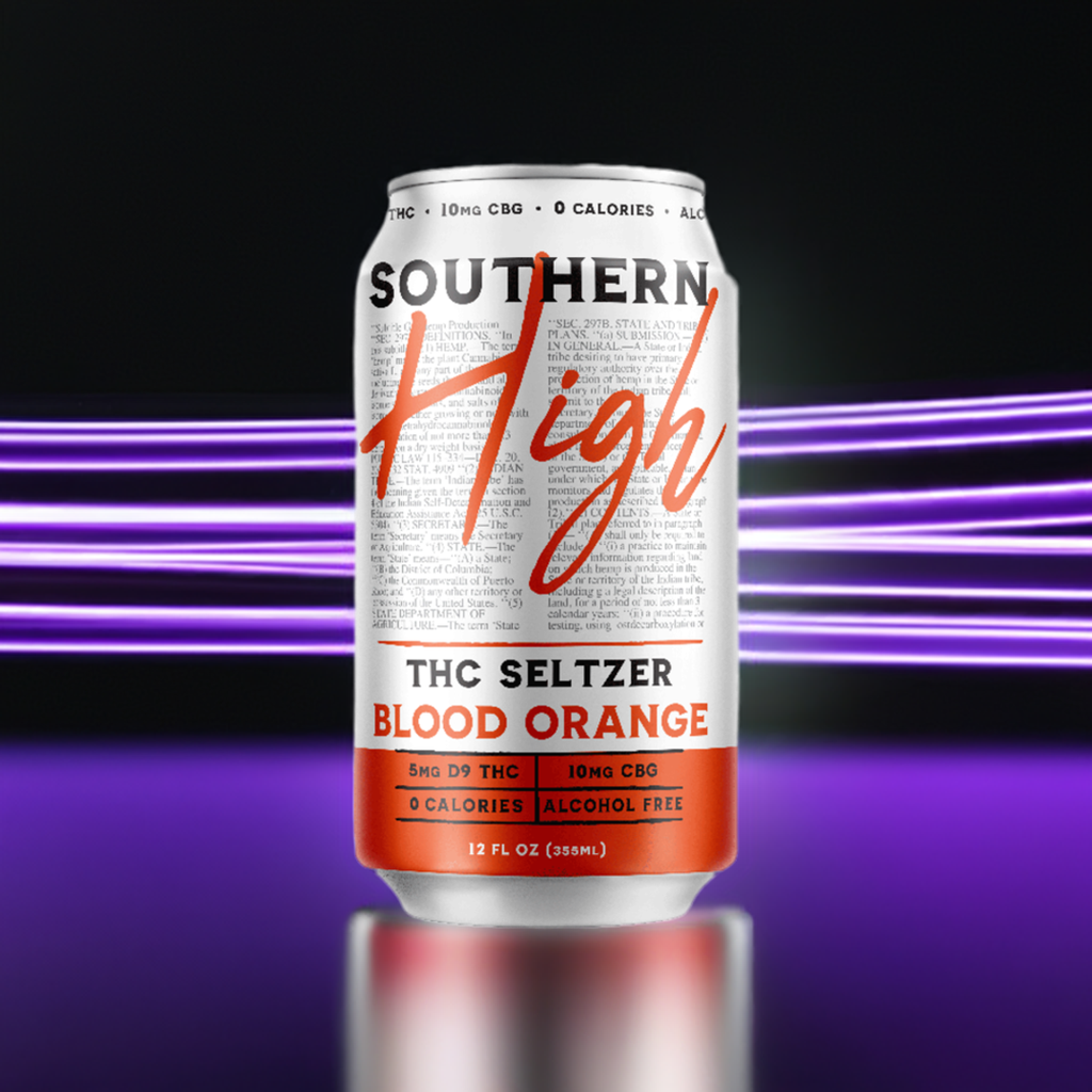Southern High 1:2 THC CBG Seltzer (Pickup and Local Delivery Only) - Southern High - Sky High Montgomery cincinnati