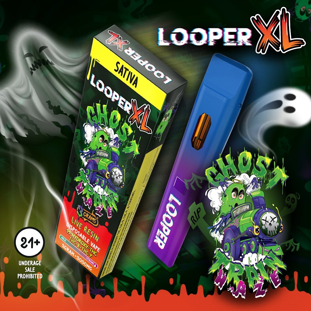 Looper XL Series Live Resin 3ML Disposables #hot - Looper - Sky High Montgomery cincinnati