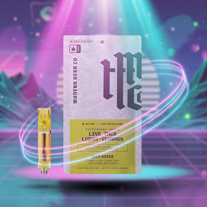 MHC Liquid Diamonds THCA Cartridge - 1g - Jack Herer (Sativa)