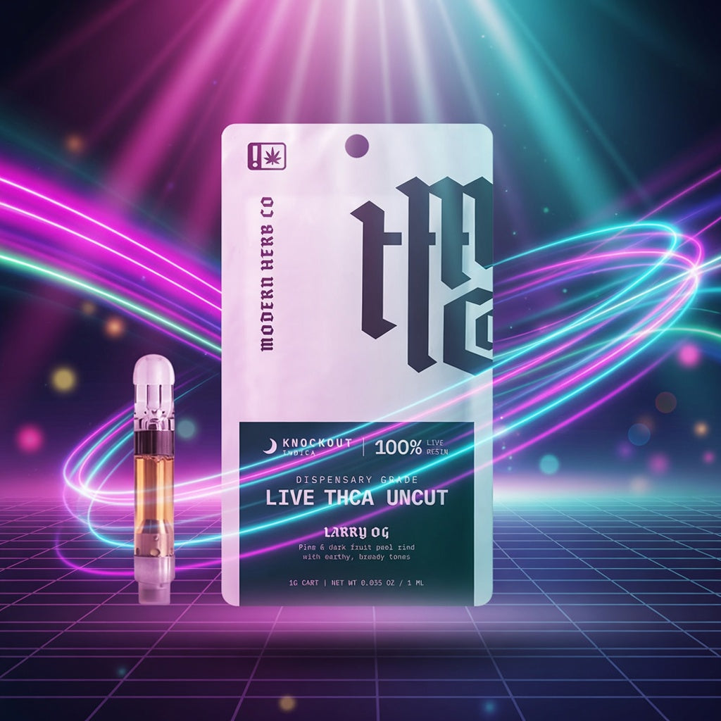 MHC Uncut THCA Cartridge - 1g - Larry OG (Indica)
