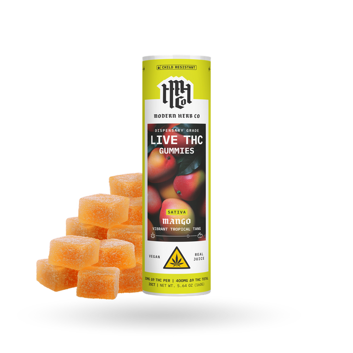 MHC Live Resin Gummy - Mango (Sativa) - 20ct