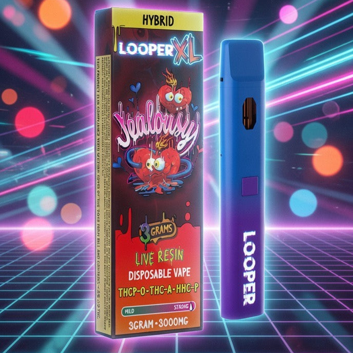 Looper XL Series Live Resin 3ML Disposables #hot