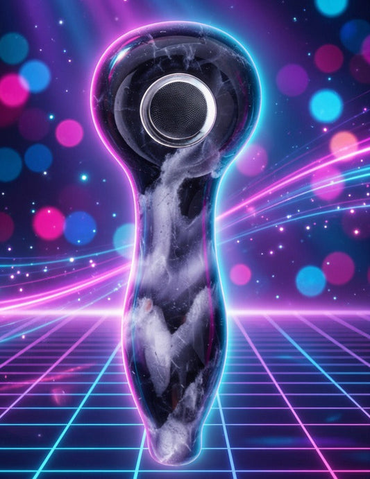 Gemstone Spoon Pipes