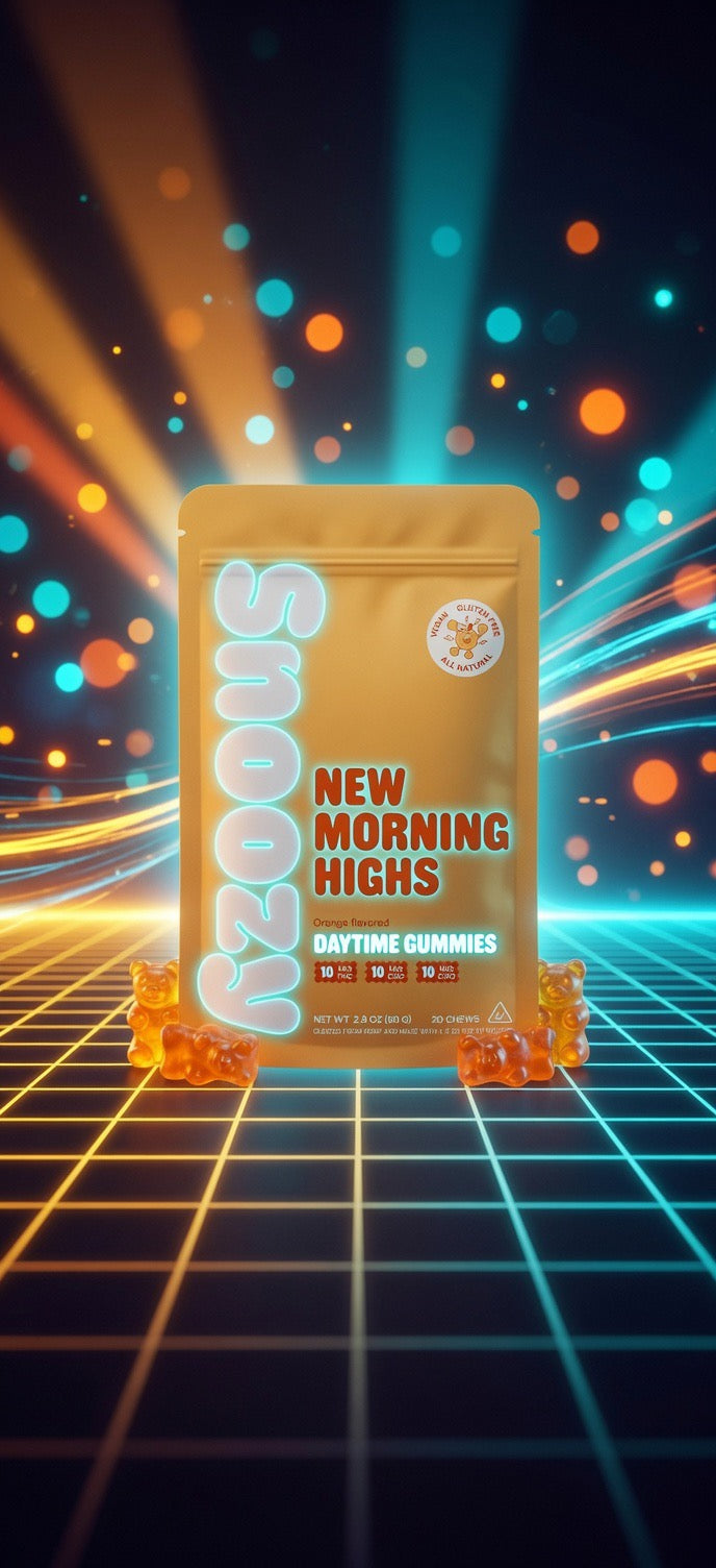 Snoozy D9 THC + CBD Gummies | #hot