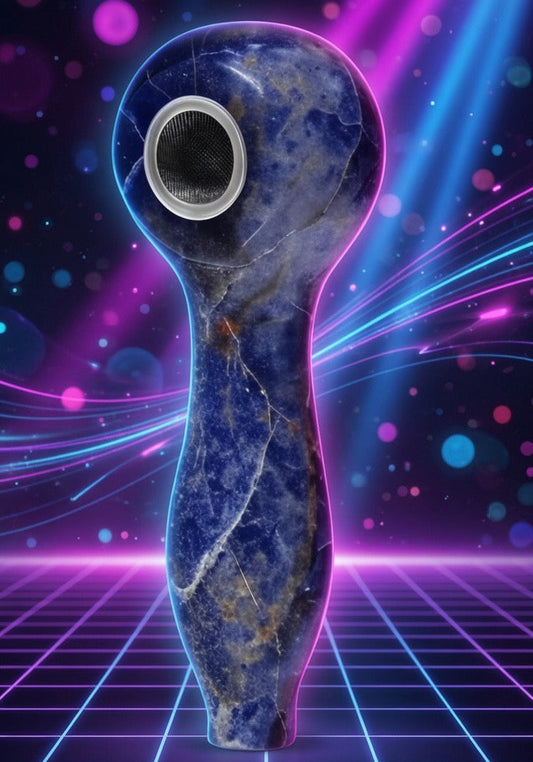 Gemstone Spoon Pipes