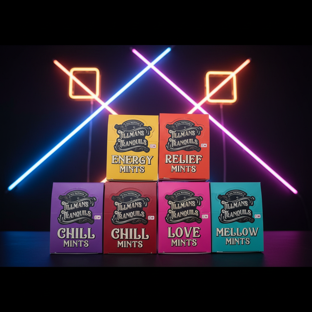 Tillman's Tranquils Microdose Effect-Specific THC Mints