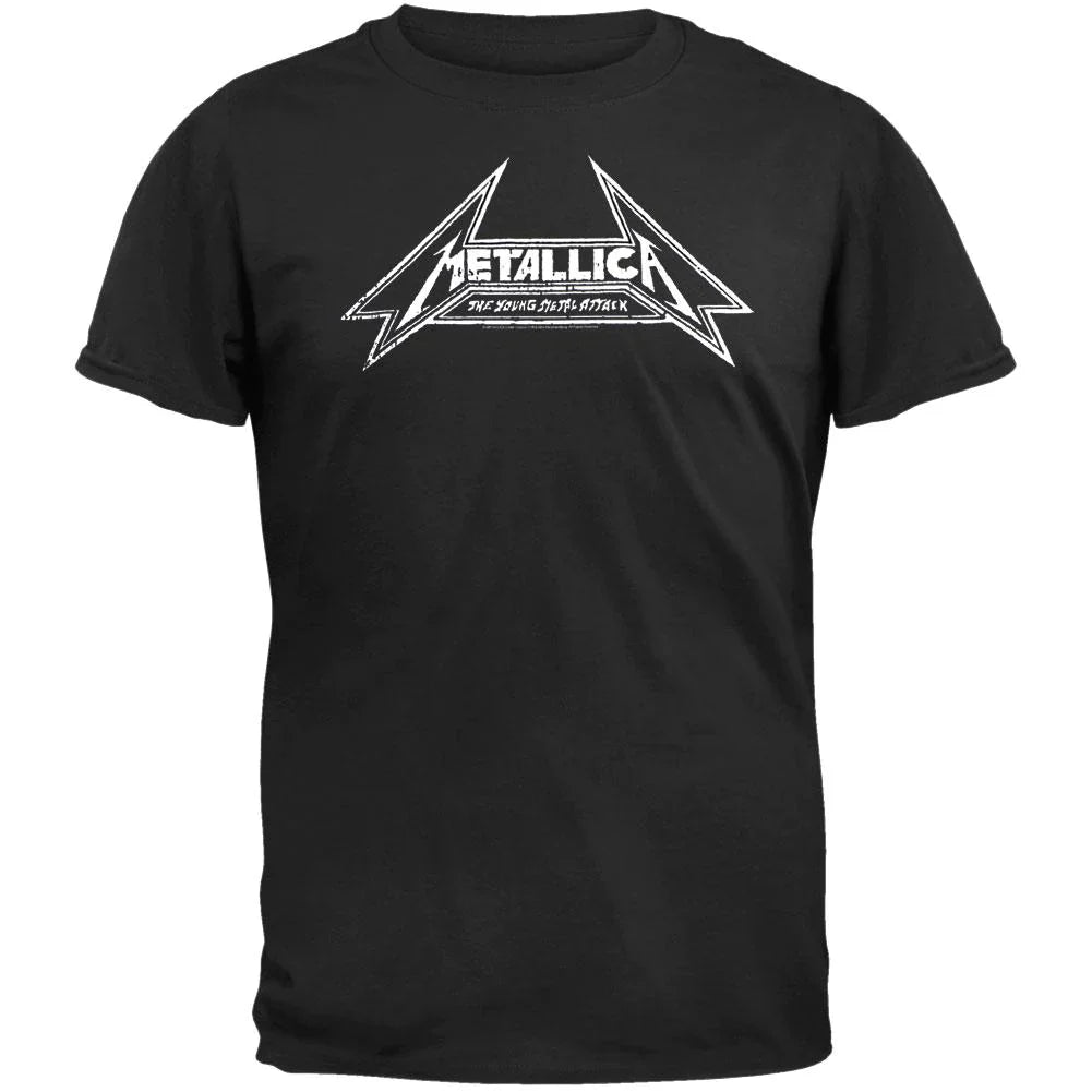 Metallica - Young Metal Attack T-Shirt - Size Large - Sky High - Sky High West Chester cincinnati