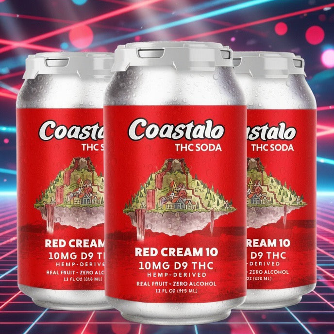 Coastalo THC Sodas