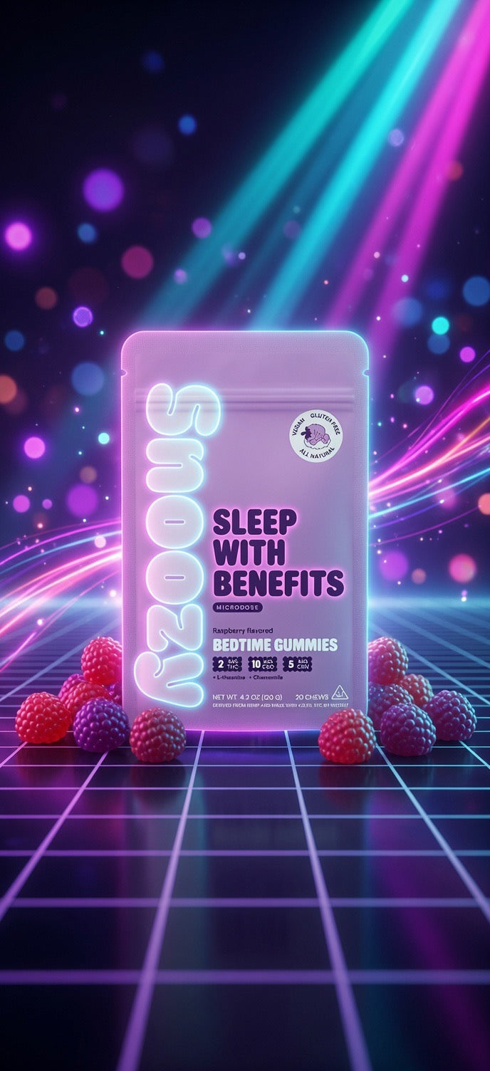 Snoozy D9 THC + CBD Gummies | #hot