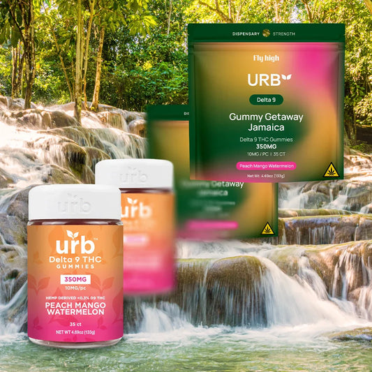 Urb - Gummy Getaway Jamaica - 350MG D9 35ct