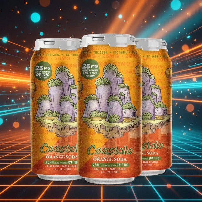 Coastalo THC Sodas