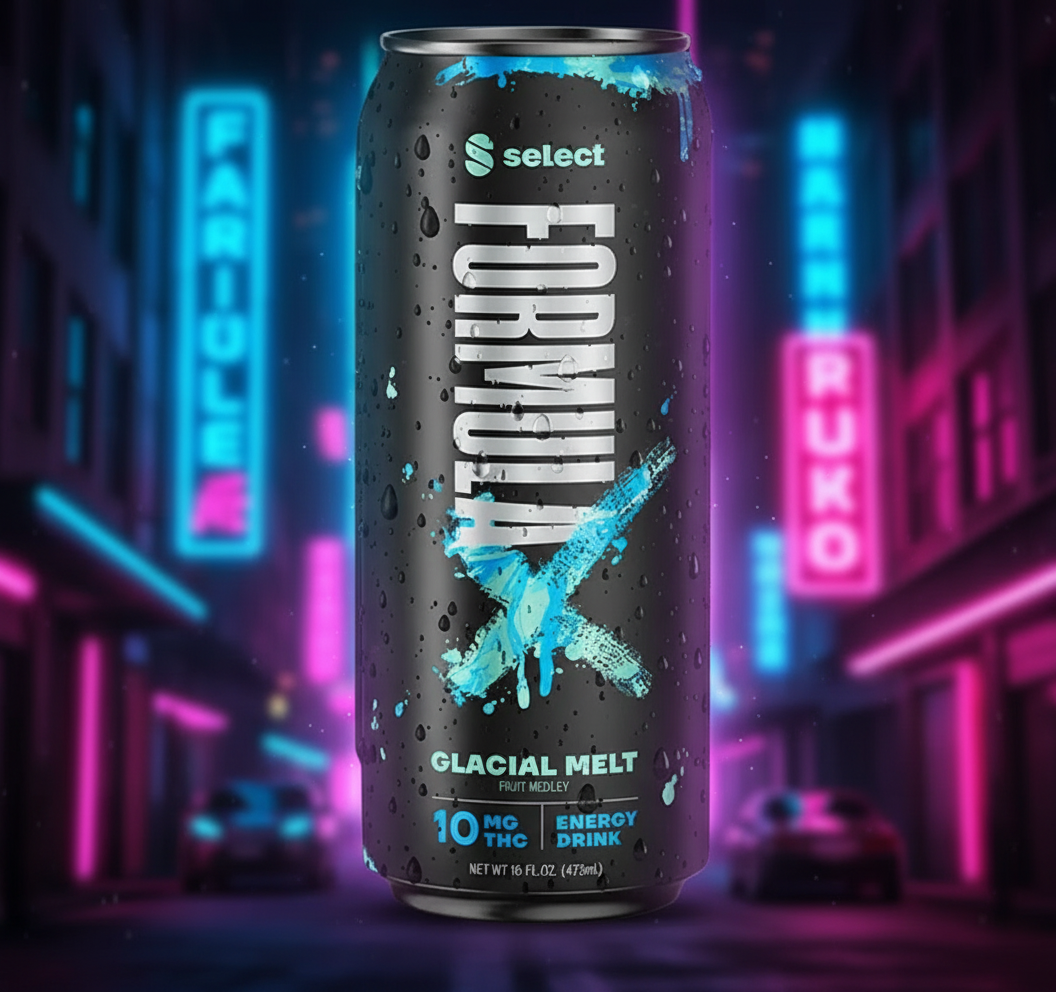 Select Formula X THC Energy Drinks