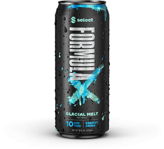Select Formula X THC Energy Drinks