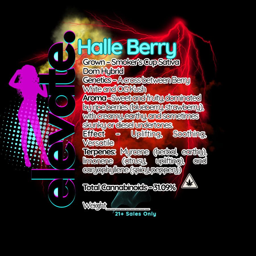 Smoker's Cup Halle Berry THC-A Flower - Gas Boys - Sky High Montgomery cincinnati