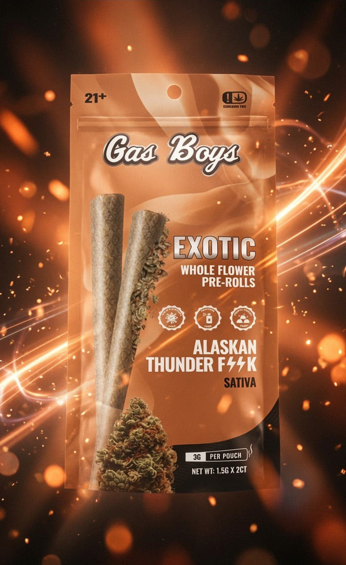Gas Boys - Exotic Whole Flower Prerolls 1.5Gx2