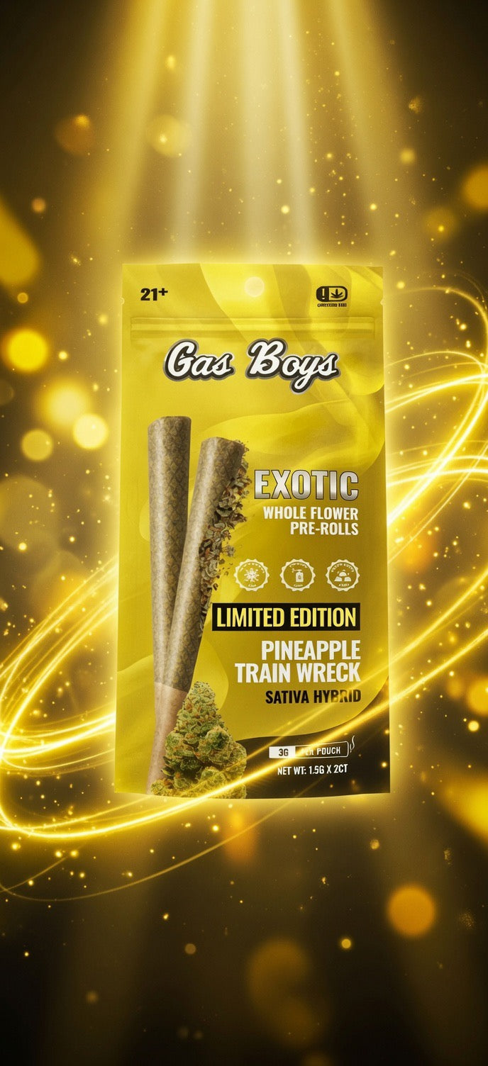 Gas Boys - Exotic Whole Flower Prerolls 1.5Gx2