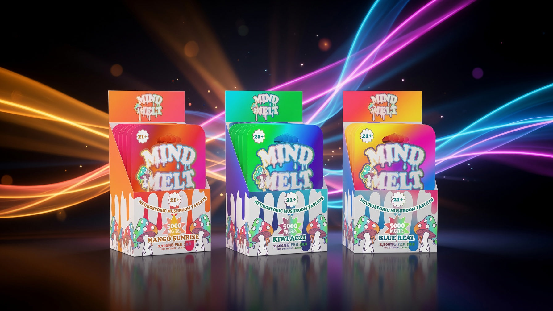 Mind Melt Neurosporic Mushroom Tablets