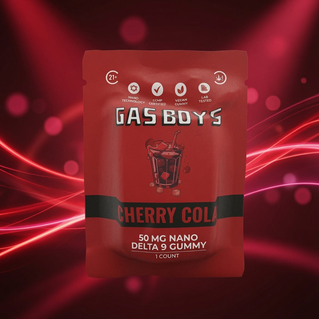 Gas Boys - NANO D9+THC GUMMIES 50mg Go Pack