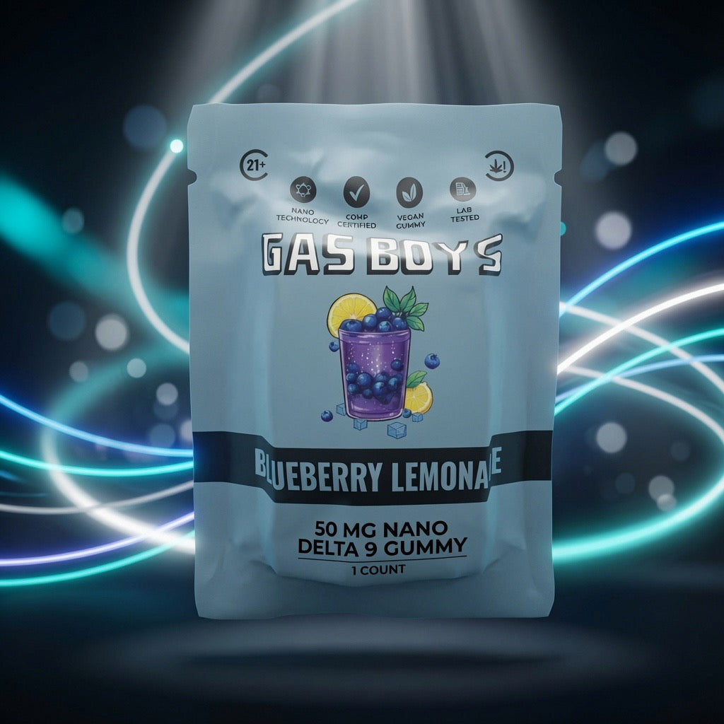 Gas Boys - NANO D9+THC GUMMIES 50mg Go Pack