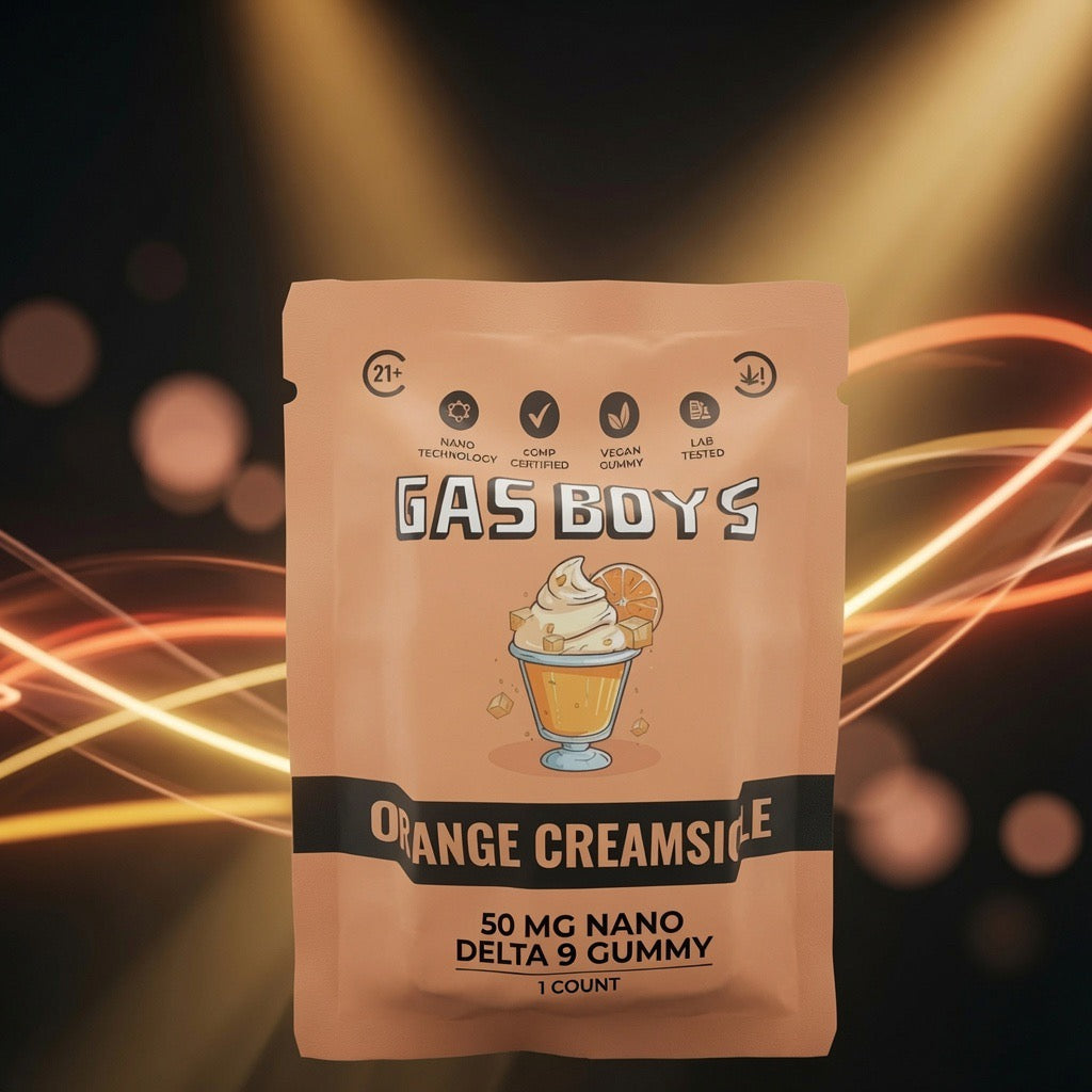 Gas Boys - NANO D9+THC GUMMIES 50mg Go Pack