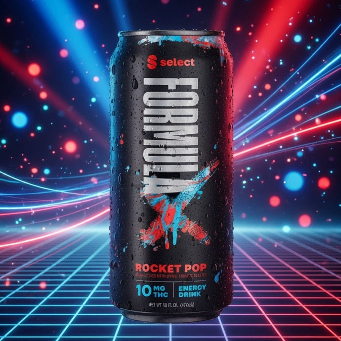 Select Formula X THC Energy Drink 10mg (4 PK)